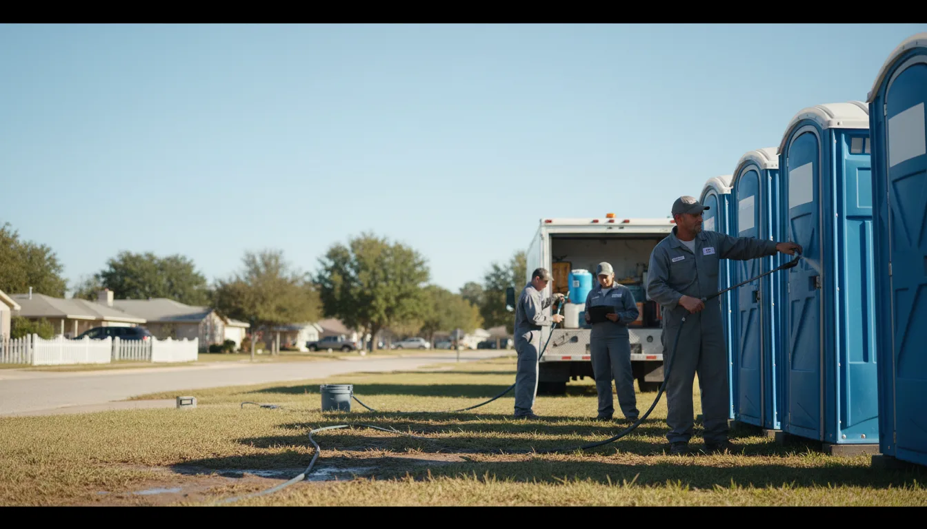 Long-Term Portable Toilet Rental in Dwight, KS near me